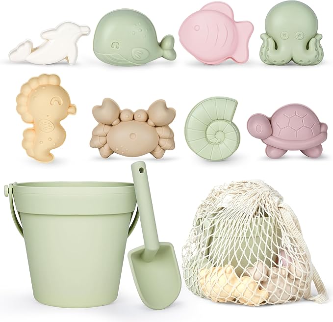 Silicone Beach Toys (3 Night Minimum) Guaranteed Delivery Between 1–4 PM | Pickup at 10 AM.