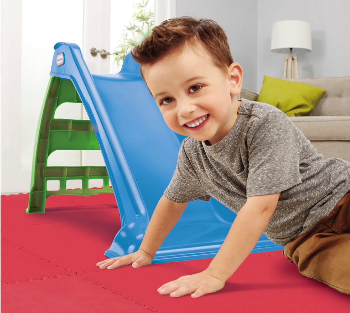 Little Tikes First Slide (Blue/Green). (3 Night Minimum) Guaranteed Delivery Between 1–4 PM | Pickup at 10 AM.