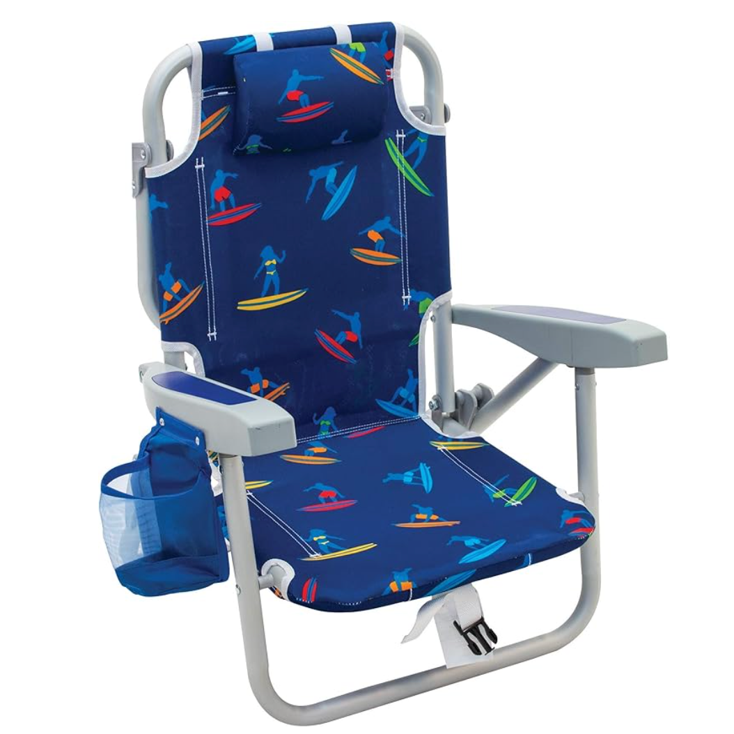 Rio Beach Kid's Folding Beach Chair. (3 Night Minimum) Guaranteed Delivery Between 1–4 PM | Pickup at 10 AM.