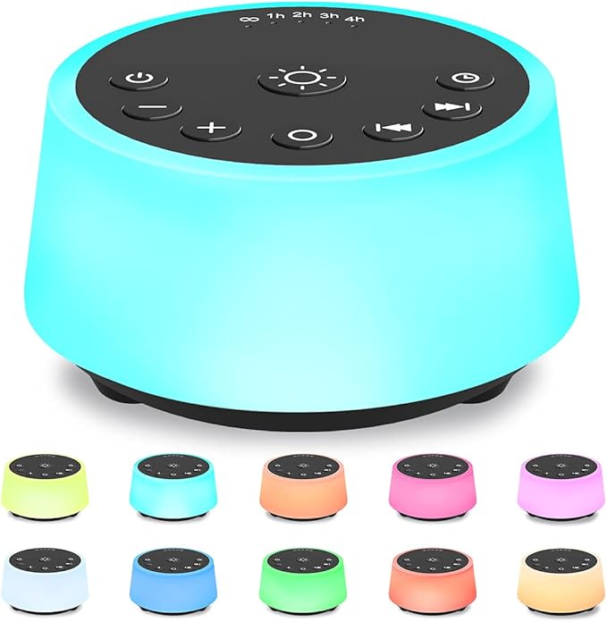 Color Noise Sound Machine (3 Night Minimum) Guaranteed Delivery Between 1–4 PM | Pickup at 10 AM.